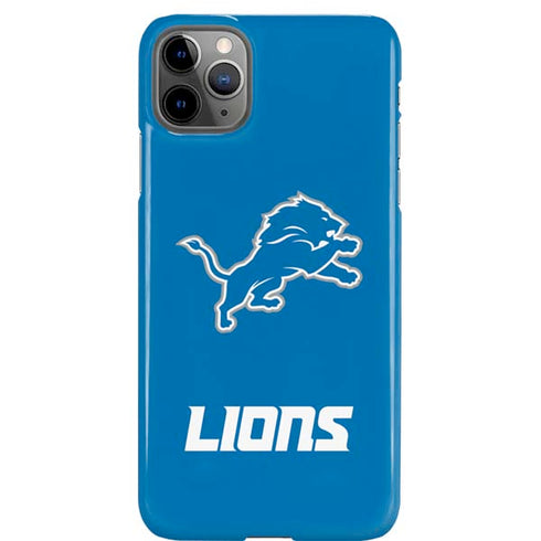 NFL Detroit Lions Distressed iPhone 11 Pro Max Lite Case