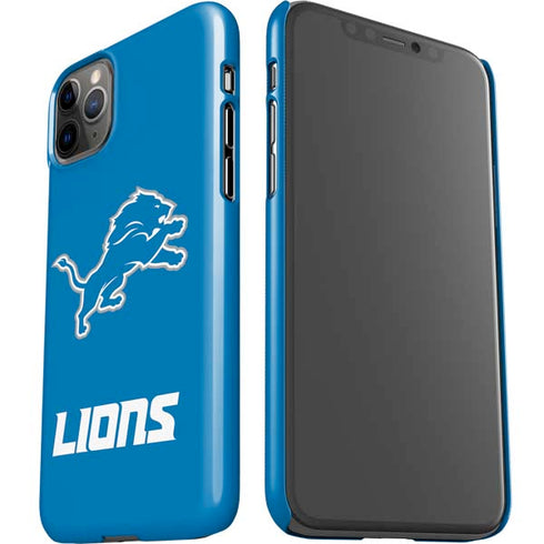 NFL Detroit Lions Distressed iPhone 11 Pro Max Lite Case