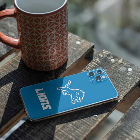 NFL Detroit Lions Distressed iPhone 11 Pro Max Skin