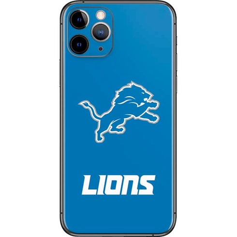NFL Detroit Lions Distressed iPhone 11 Pro Skin