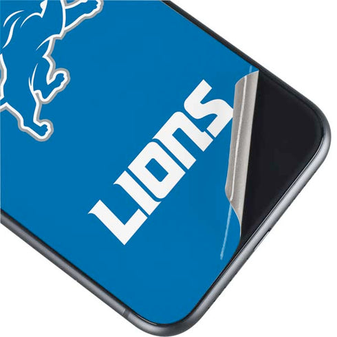 NFL Detroit Lions Distressed iPhone 11 Skin