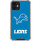 NFL Detroit Lions Distressed iPhone 12 Clear Case