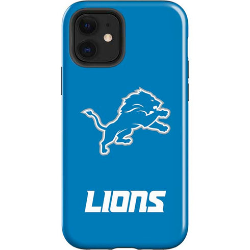 NFL Detroit Lions Distressed iPhone 12 Impact Case