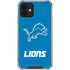 NFL Detroit Lions Distressed iPhone 12 Mini Clear Case