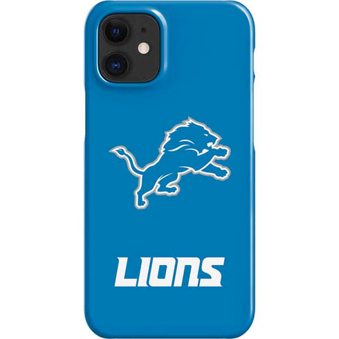 NFL Detroit Lions Distressed iPhone 12 Mini Lite Case