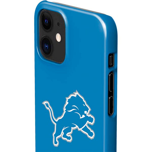 NFL Detroit Lions Distressed iPhone 12 Mini Lite Case