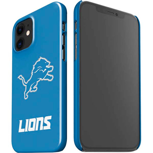 NFL Detroit Lions Distressed iPhone 12 Mini Lite Case