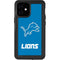 NFL Detroit Lions Distressed iPhone 12 Mini Waterproof Case