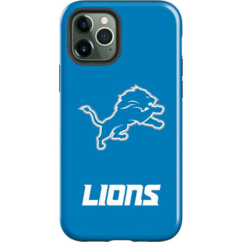 NFL Detroit Lions Distressed iPhone 12 Pro Impact Case