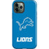 NFL Detroit Lions Distressed iPhone 12 Pro Impact Case