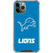 NFL Detroit Lions Distressed iPhone 12 Pro Max Clear Case