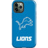 NFL Detroit Lions Distressed iPhone 12 Pro Max Impact Case