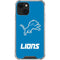 NFL Detroit Lions Distressed iPhone 13 Mini Clear Case