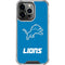 NFL Detroit Lions Distressed iPhone 13 Pro Clear Case