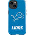 NFL Detroit Lions Distressed iPhone 15 Plus Impact Case