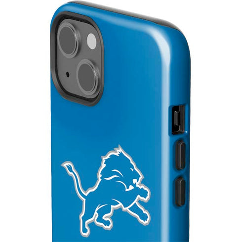 NFL Detroit Lions Distressed iPhone 14 Plus Impact Case