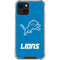 NFL Detroit Lions Distressed iPhone 15 Plus Clear Case