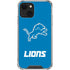 NFL Detroit Lions Distressed iPhone 14 Plus Clear Case