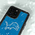 NFL Detroit Lions Distressed iPhone 14 Pro Max Waterproof Case