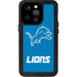 NFL Detroit Lions Distressed iPhone 14 Pro Waterproof Case