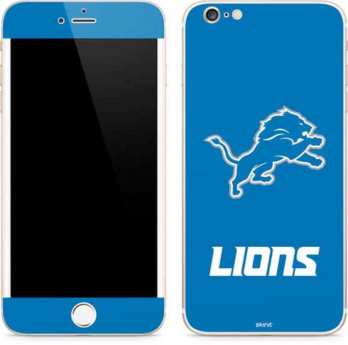 NFL Detroit Lions Distressed iPhone 6/6s Plus Skin