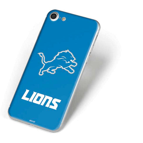 NFL Detroit Lions Distressed iPhone 7 Skin