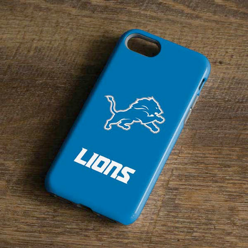 NFL Detroit Lions Distressed iPhone 8 Pro Case
