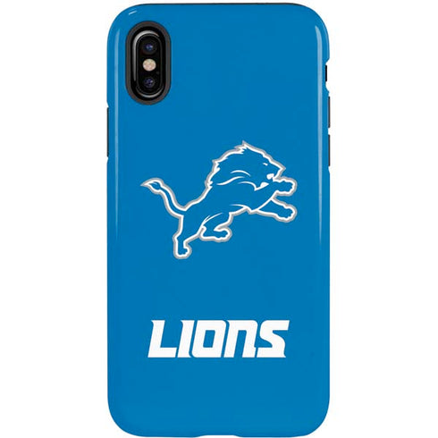 NFL Detroit Lions Distressed iPhone X Pro Case
