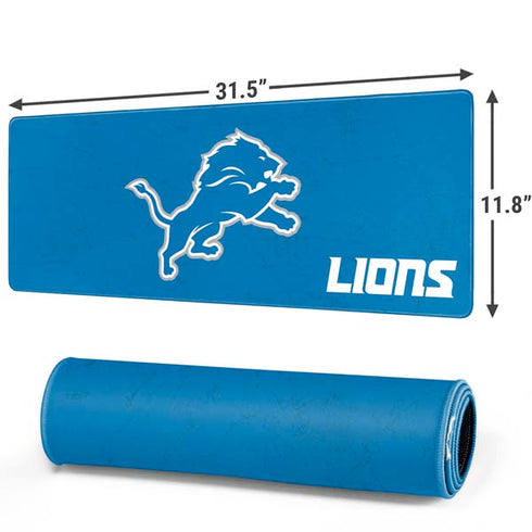 NFL Detroit Lions Distressed Gaming Mouse Pad