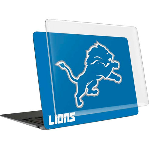 NFL Detroit Lions Distressed MacBook Air 13in (2020) Case plus Skin