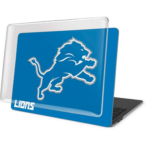 NFL Detroit Lions Distressed MacBook Pro 16in (2019-20) Case plus Skin