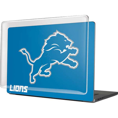 NFL Detroit Lions Distressed MacBook Pro 16in (2021-25) Case plus Skin