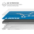 NFL Detroit Lions Distressed MacBook Pro 16in (2021-25) Case plus Skin