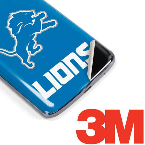 NFL Detroit Lions Distressed Moto E5 Plus Skin
