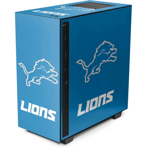 NFL Detroit Lions Distressed NZXT H510 Compact ATX Mid-Tower Case Skin