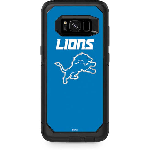 NFL Detroit Lions Distressed Otterbox Commuter Galaxy Skin