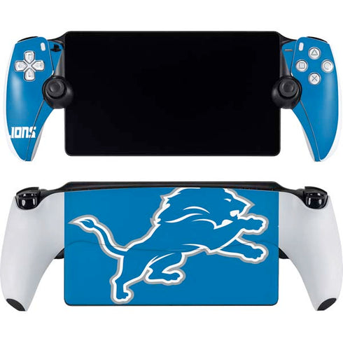 NFL Detroit Lions Distressed PlayStation Portal Remote Player Skin