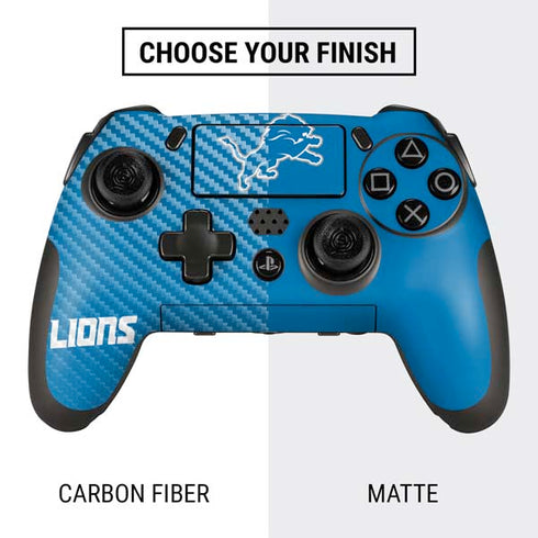 NFL Detroit Lions Distressed PlayStation Scuf Vantage 2 Controller Skin