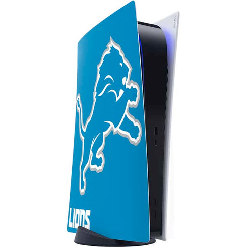 NFL Detroit Lions Distressed PS5 Digital Edition Console Skin