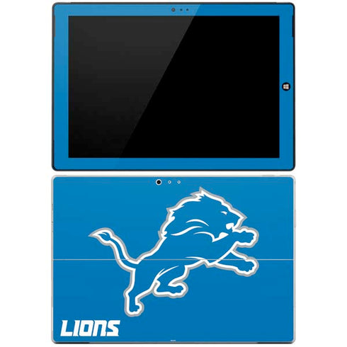 NFL Detroit Lions Distressed Surface Pro 3 Skin