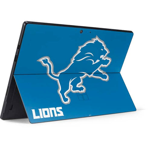 NFL Detroit Lions Distressed Surface Pro 7 Skin