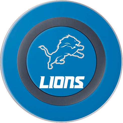 NFL Detroit Lions Distressed Wireless Charger Skin