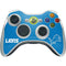NFL Detroit Lions Distressed Xbox 360 Wireless Controller Skin