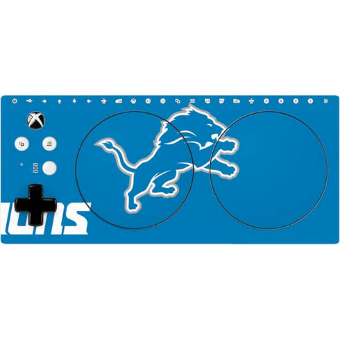 NFL Detroit Lions Distressed Xbox Adaptive Controller Skin