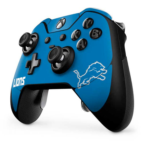 NFL Detroit Lions Distressed Xbox One Elite Controller Skin