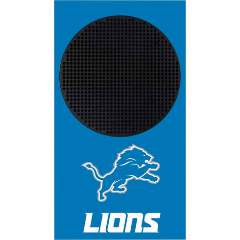 NFL Detroit Lions Distressed Xbox Series S Console Skin