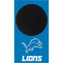 NFL Detroit Lions Distressed Xbox Series S Console Skin