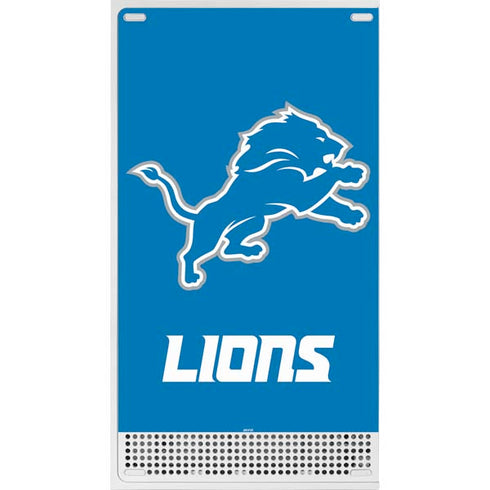 NFL Detroit Lions Distressed Xbox Series S Console Skin