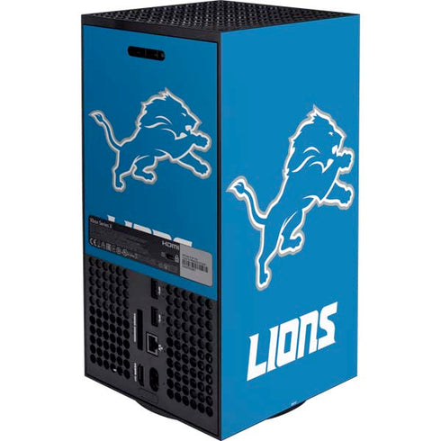 NFL Detroit Lions Distressed Xbox Series X Bundle Skin