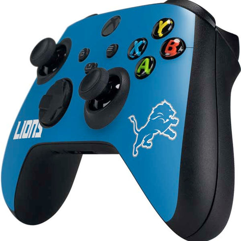 NFL Detroit Lions Distressed Xbox Series X Controller Skin